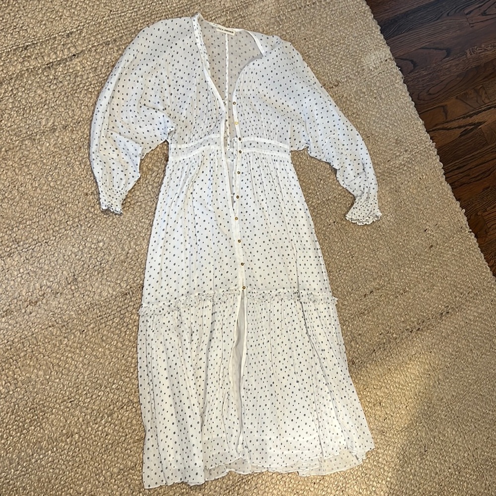 Ulla Johnson white cotton dress 2